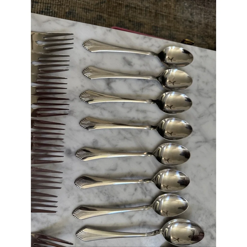 Claridge/Masterpiece Rogers Bros. Silverplate 45 Pieces Serving Pieces 8 Place S